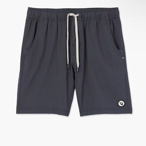 Vuori men’s Kore Shorts L Charcoal NWT